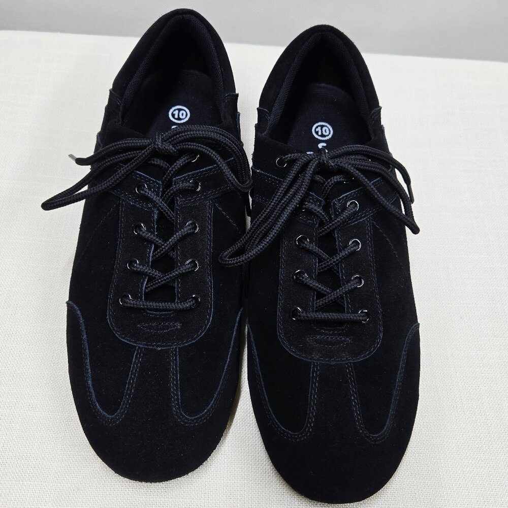 Ultimate Hybrid 0520 Black Suede/Leather Upper Unisex Dance Sneaker 10 MSRP $139 - Picture 2 of 14